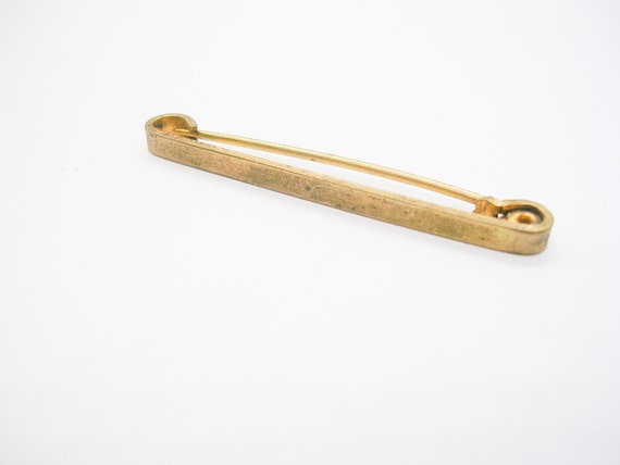 Vintage Collar Safety Pin antique Collar Bar Forma