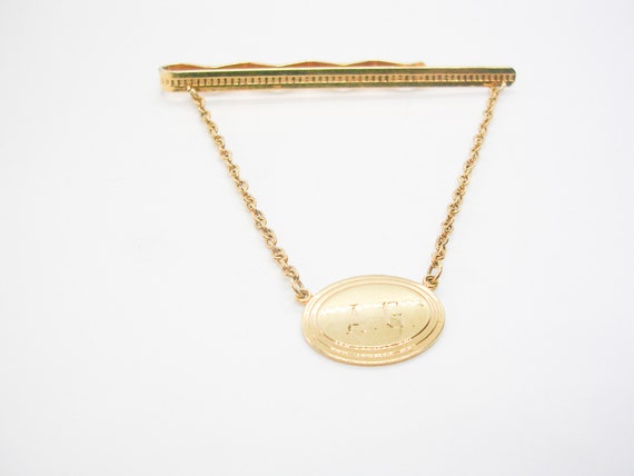 Vintage Personalized Tie Chain With 