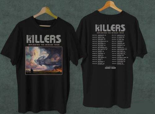 Discover The Killers Vintage T-Shirt, The Killers Concert T-Shirt