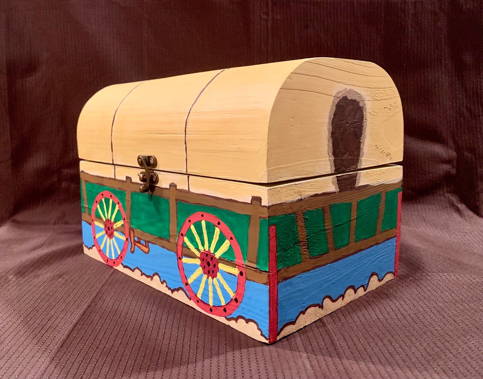 TOY STORY Andys Toy Box Hand Painted Jewelry/trinket Box - Etsy