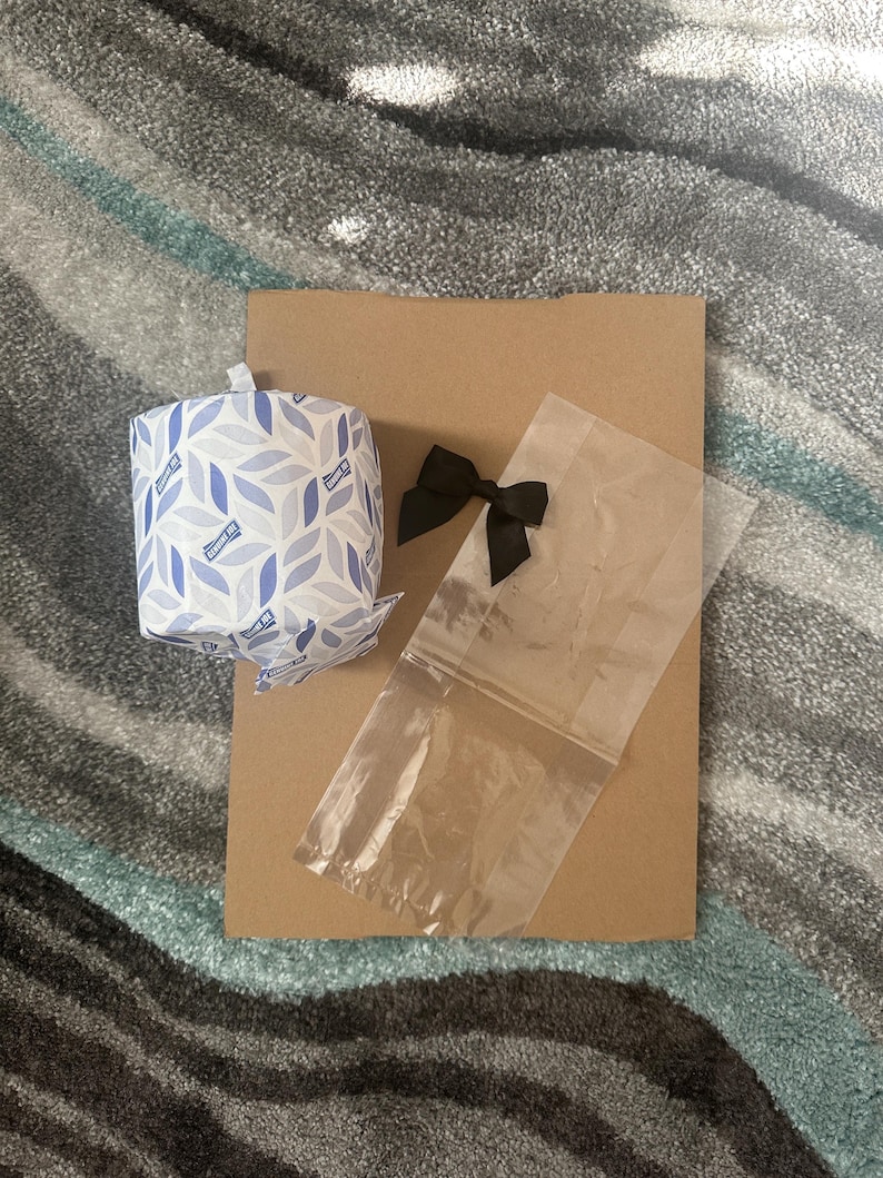 Good Quality Toilet Paper, Matching Bow, wrapped in new gift bag all put in new box. we don’t disappoint!