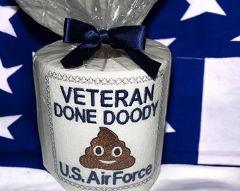 Air Force Veteran / Novelty Air Force / Party Gift / Military Personnel / Air Force Retired / Air Force Done Dooty