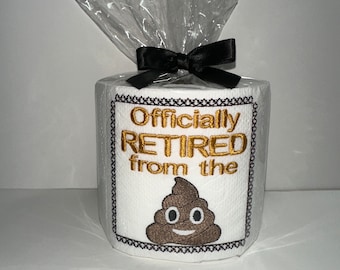 Retirement Novelty Gift  | Black and Gold Unique Retirement Gift | Retirement Party Decor | Funny Retirement Gift |Novelty Retirement gift