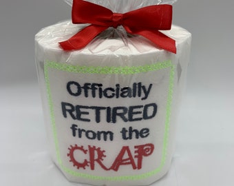 Retirement Co-Worker Gift / Co-worker Retired/ Retirement unisex / Adult Retirement Humor/ Unique Retirement Party / Friends Retire