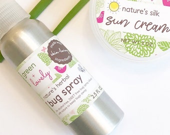 Bug Spray, Plant Based Bug Repellent, Insect Repellent, All Natural Bug Spray, Citronella Spray, Deet Free, Alcohol Free, Kid Safe