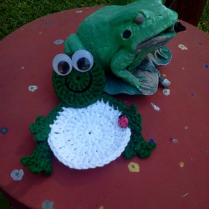 Frog Coaster Pattern