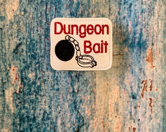 Dungeon bait pin or badge holder