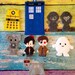 The Doctor Inspired Finger Puppet Busy Bag Set - Etsy