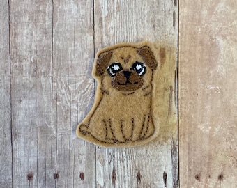 Pug pin or badge reel