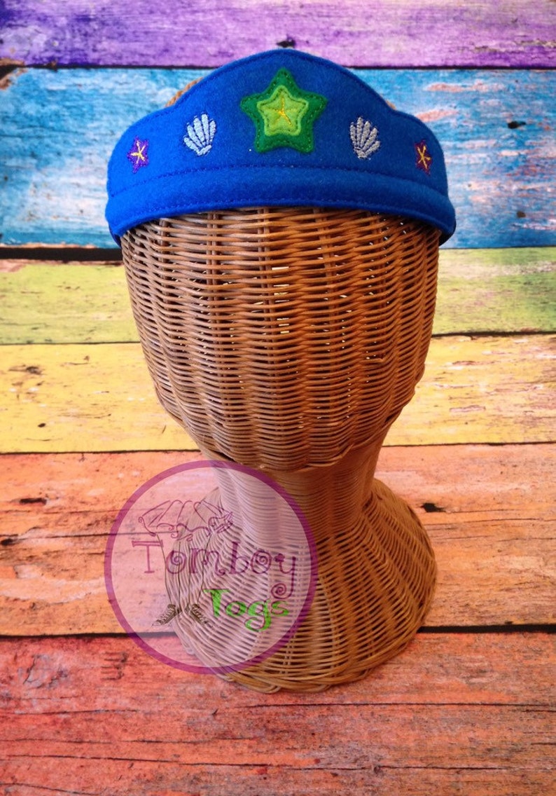 pretend play Seashell crown dress up