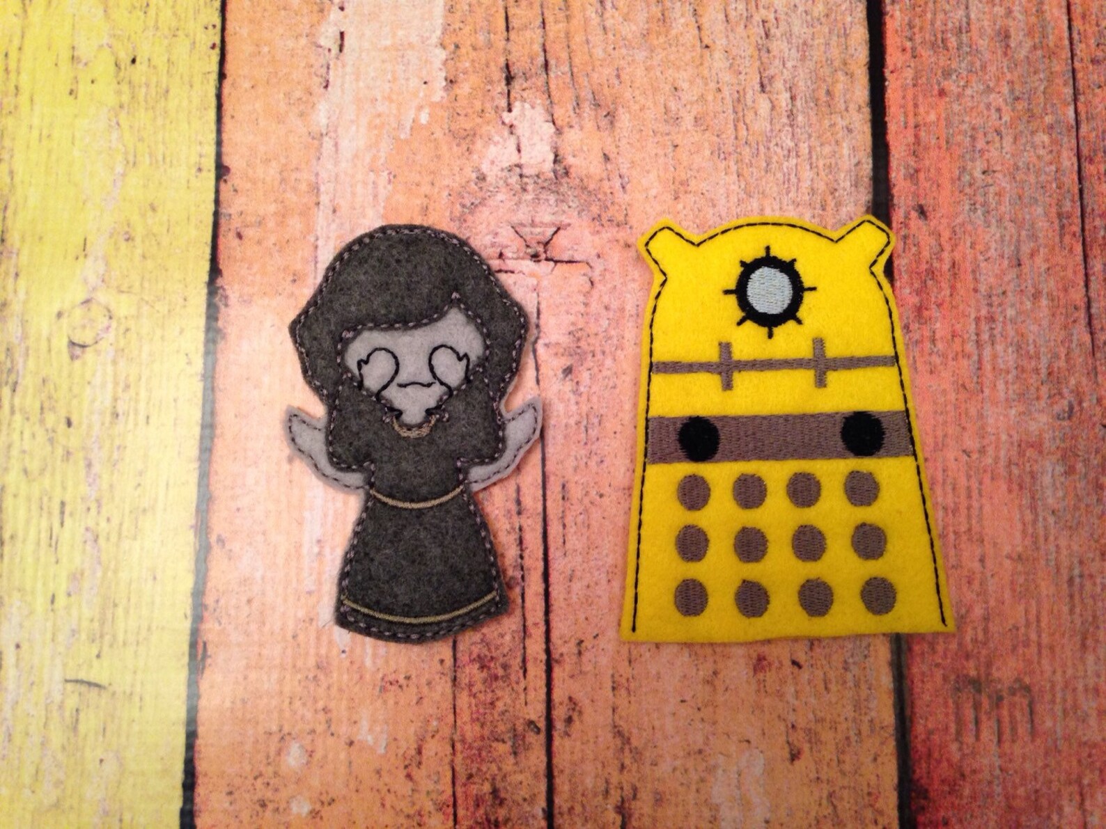 The Doctor Inspired Finger Puppet Busy Bag Set - Etsy