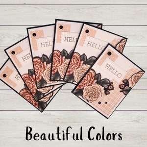 Noel Tatt Pack Of 4 Blank Notecards - Sleeping Kittens - 4 Cards Of 1