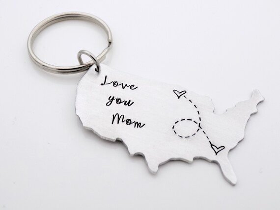 I love sales mom keychain
