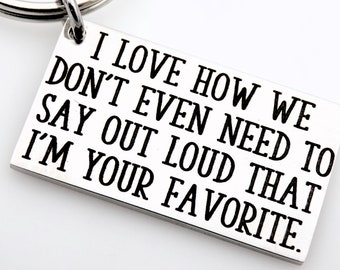 Father's Day or Mother's Day gift - Your favorite Child Keychain