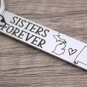 Sisters forever, Customize with ANY two Countries, Provinces or States