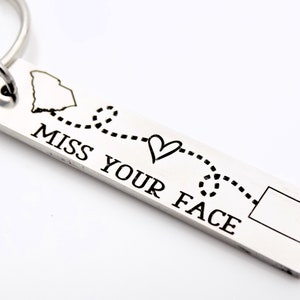 Miss your face, custom with any State or Countries
