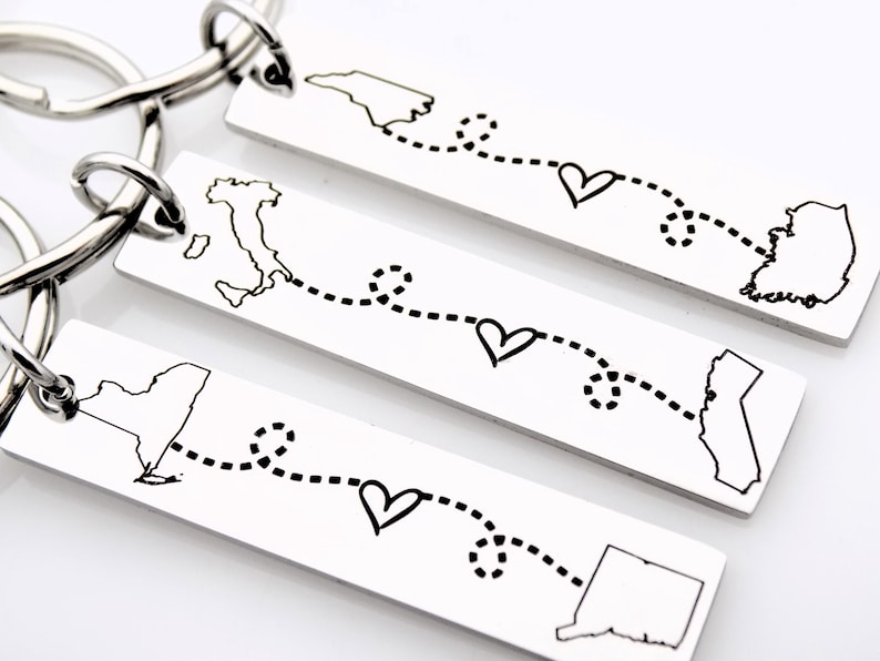 Custom With ANY Two Locations Countries States Or Provinces Etsy