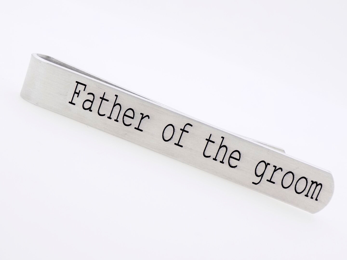 Wedding tie bar father of the groom father of the bride | Etsy
