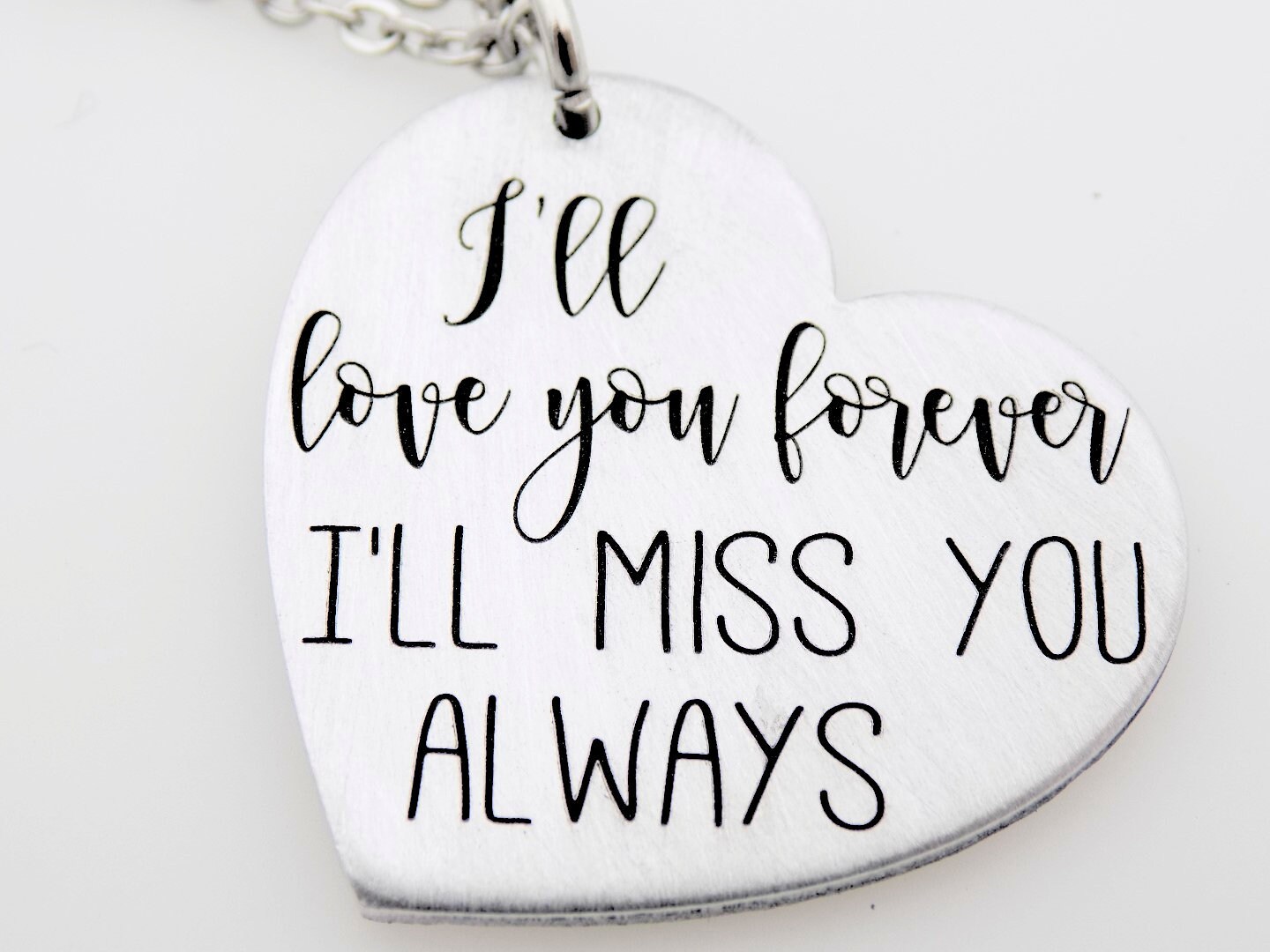 I ll miss you forever. I ll miss you forever