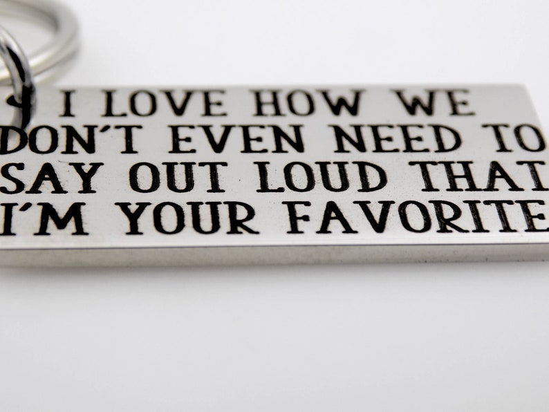 Father's Day or Mother's Day gift Your favorite Child Keychain image 5