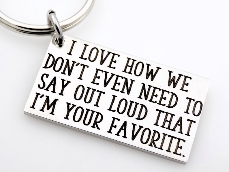 Father's Day or Mother's Day gift Your favorite Child Keychain image 3