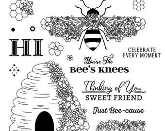 S2307 - The Bee's Knees Stamp Set
