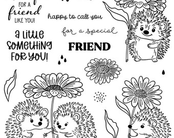 S2404 - Little Hedgehogs Stamp Set