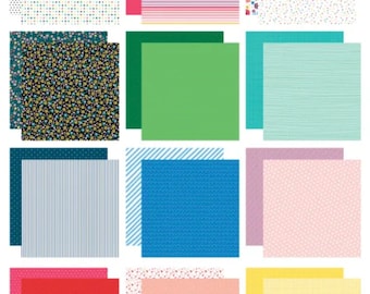 CC9207 - 6 x 6" Bright Stack of Patterned Paper