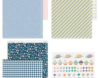 CC10232 - I Want Candy Paper Pack + Embellishments