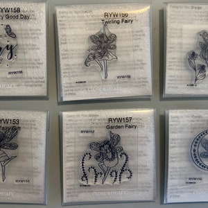 Mini Fairy Stamps - Set of 6