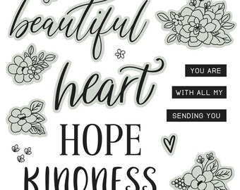 CC5225 - Hope & Kindness Stamp + Thin Cuts