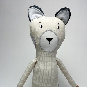 Maple the Bear // READY TO SHIP // stuffed bear plushie, bear plush animal, stuffed animal bear