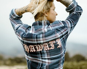 Franela Old Country Hawaii