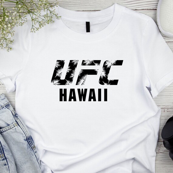 Hombres Mujeres UFC Hawaii Camisa Camiseta UFC Palm Leaf Camisa MMA Camisa Ropa Etsy Espana