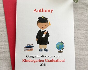 Home Garden Personalised Handmade Button Congratulations Graduation Card Boy Son Boyfriend Greeting Cards Party Supply