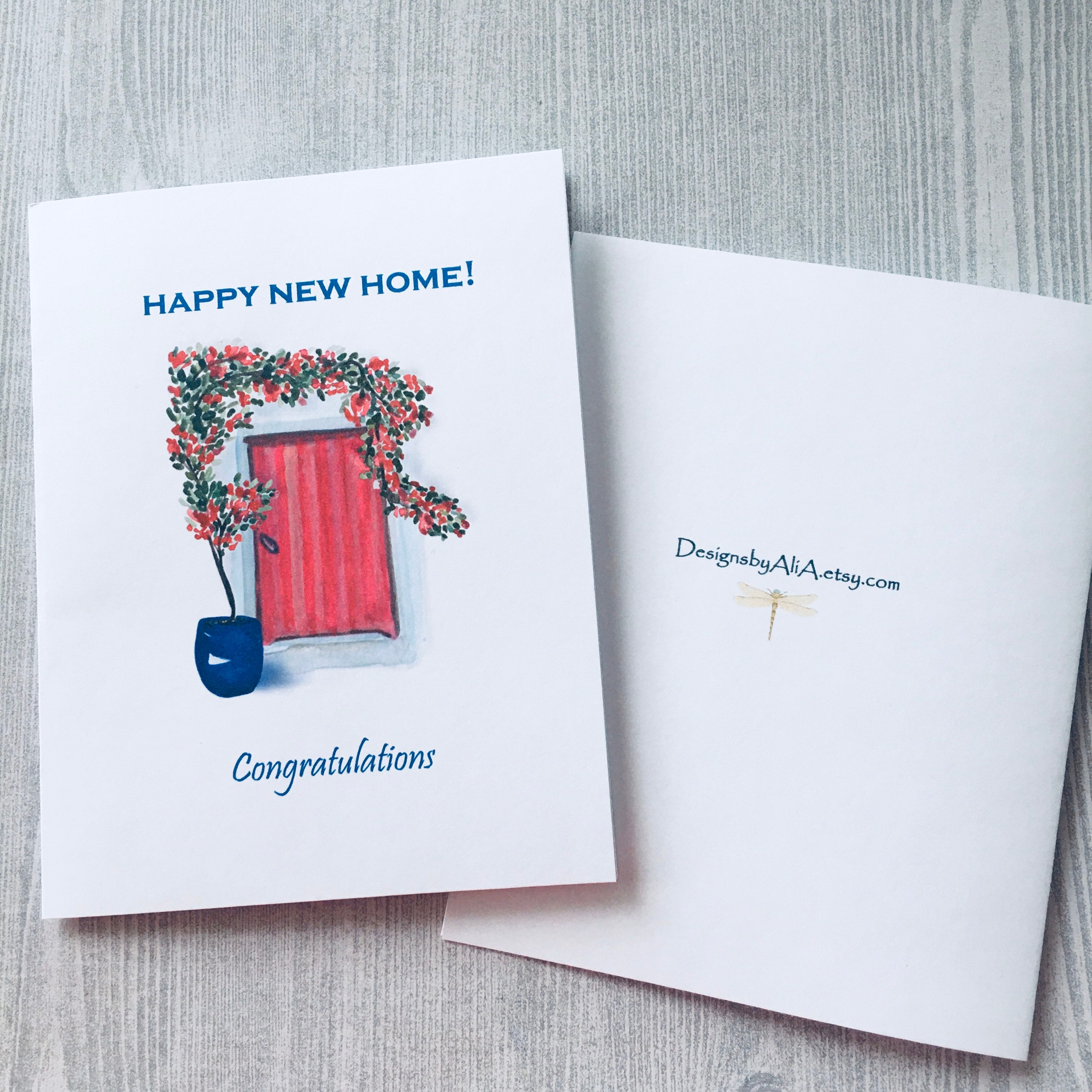 New House Card Personalized New House Card New Home | Etsy