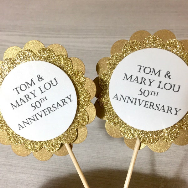 Anniversary Cupcake Etsy