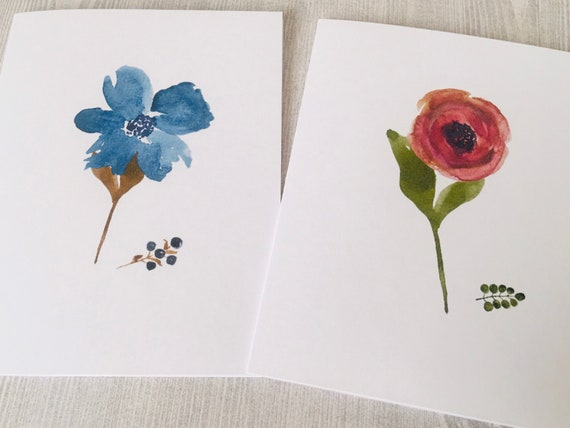 8ct Florida Note Card Set, Watercolor Cards, Summer Card Set, Tropical Card  Set, Blank Cards With Envelopes, Handmade Cards 
