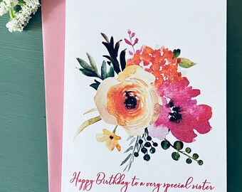 thumbnail image 2 of Personalised Pug Dog Birthday Card – Mum, Dad, Nan, Grandad, Son, Daughter, Sister – Print Zania, UK Made 2 of 4