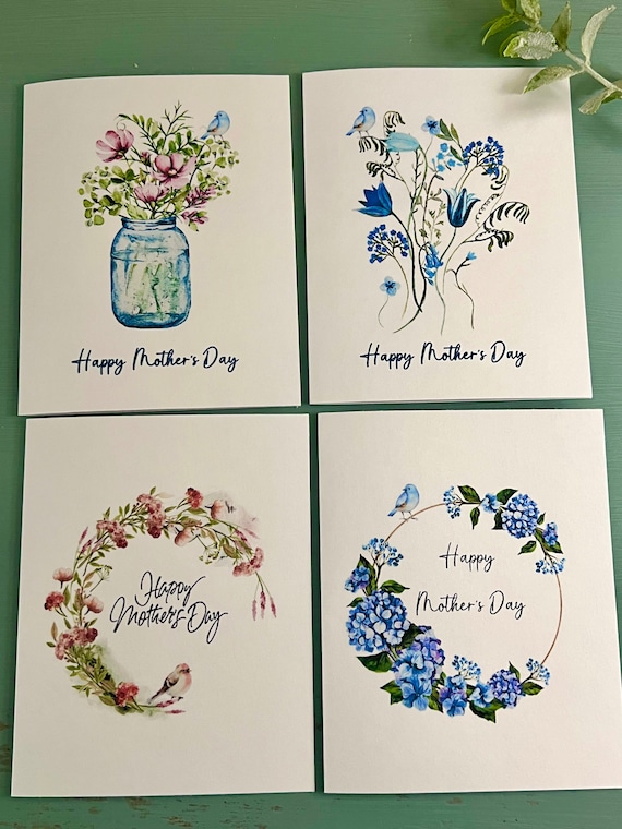 Floral With Panel From Grandchildren Mother's Day Card-789339