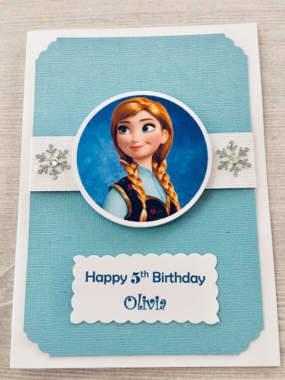 Frozen Happy Birthday Card