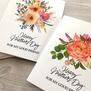 Mothers Day Card for FRIEND, Set of Assorted Cards, Mother’s Day Cards ...