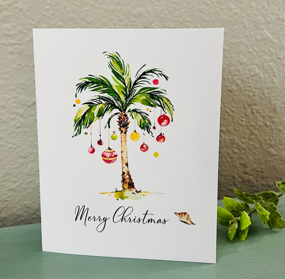 Tropical Christmas Cards 
