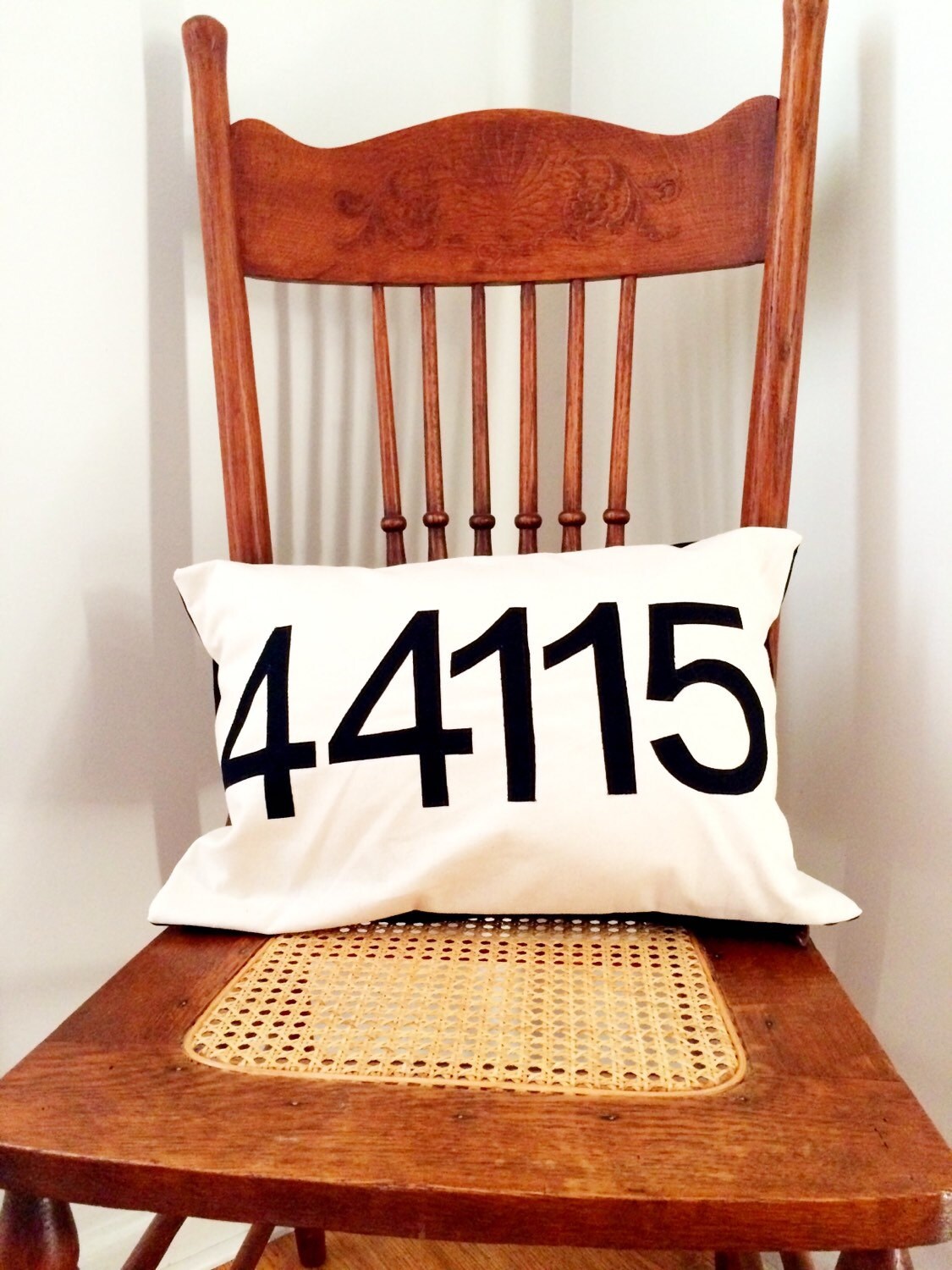 Zip Code Pillow Cover Your Hometown Pillow Cover Etsy