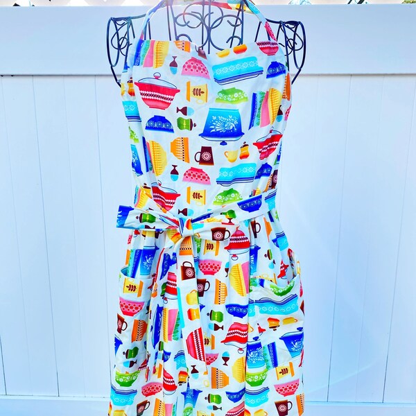 Vintage Style Apron - Etsy