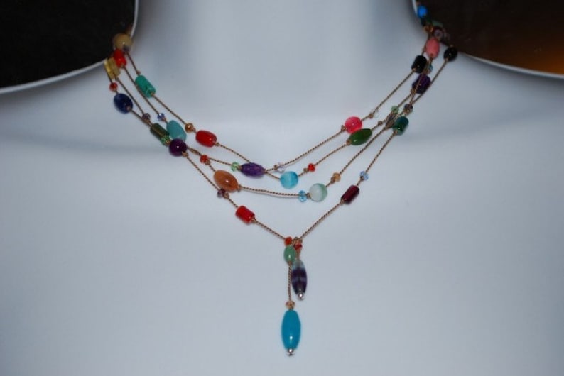the Wendy lariat necklace