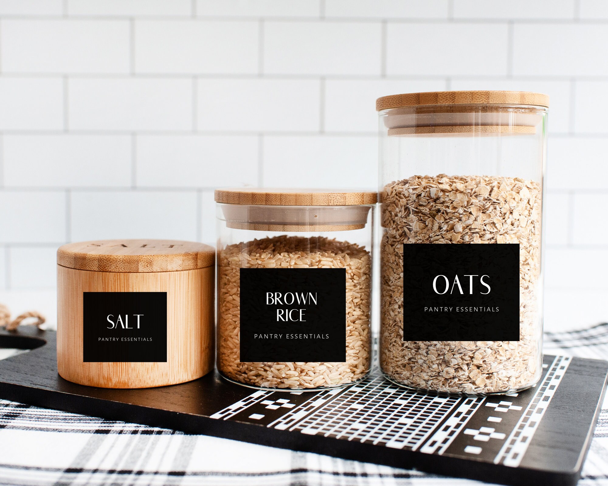 Clear pantry labels uk