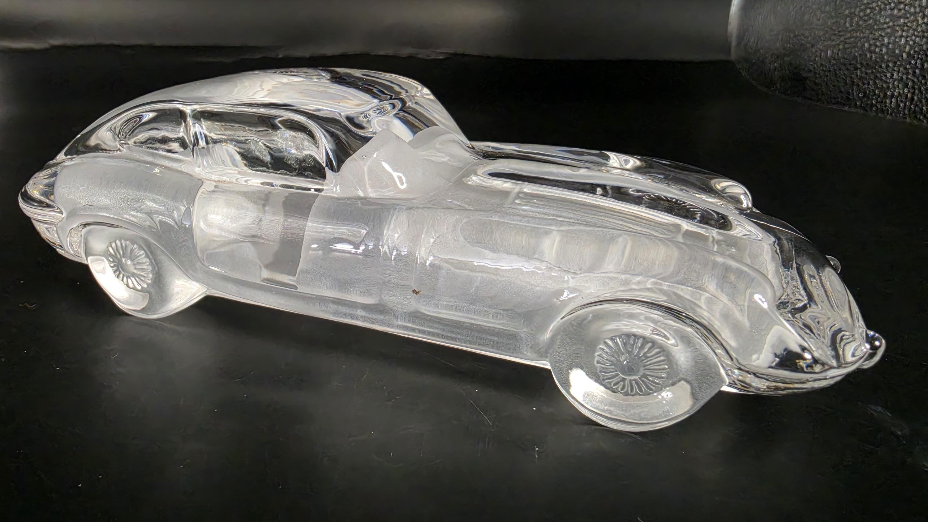 Mercedes Trophy 2008 クリスタルガラス　ベンツ　オブジェ Mercedes Glass Art - Etsy