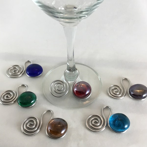 Wine Stem Charms (set of 6)