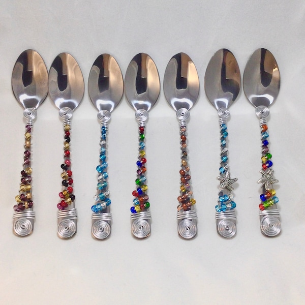 cocktail spoon- beaded & Wired (1)